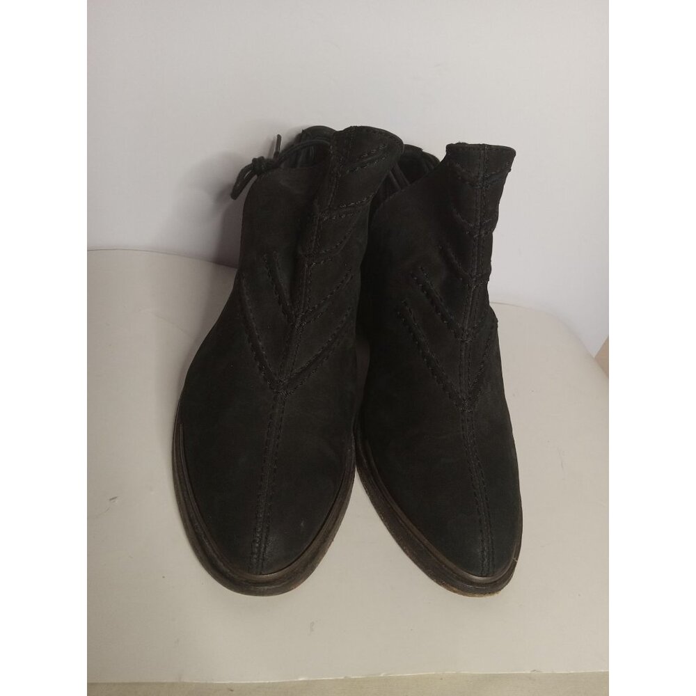 Free People Ladies Southern Cross Suede Strappy Bootie size 38/7.5